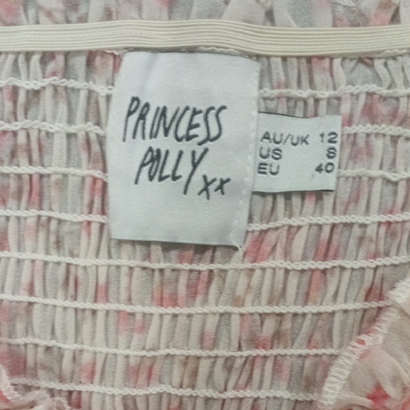 Princess Polly Pink and White Mini Dress - Picture 4 of 9